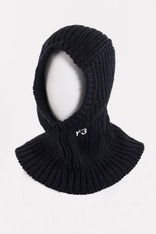 Schal JX8310 Y-3 Knit Hood black, Y-3
