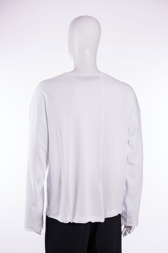 Longsleeve UJ23F26 white, Isabel Benenato