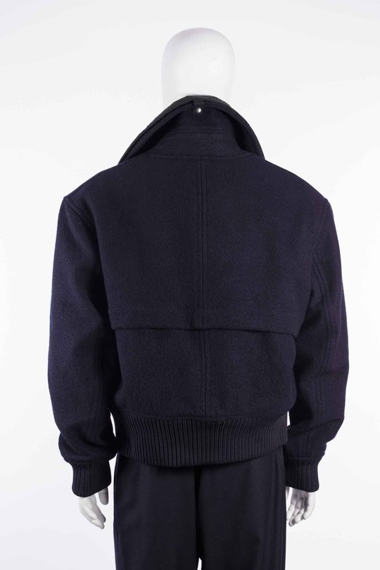 Jacke CGAW26WOJKT125 Washed Wool Flight Jacket navy, CRAIG GREEN