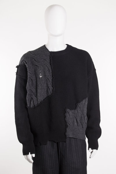 Pullover UK34F25 black/grey, Isabel Benenato