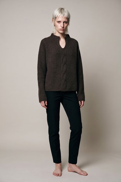 Pullover 226 133 07 02 umbra, RUNDHOLZ