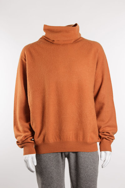 Pullover W25206-X BF High Neck deeporange, Frenckenberger