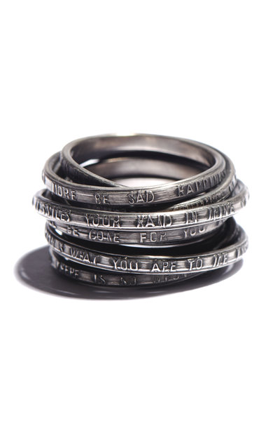 Ring Wound Lyrics  M1975 silver, Werkstatt Muenchen