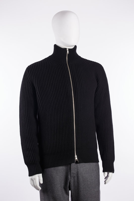 Strickjacke SHOAM0095 black, MM6