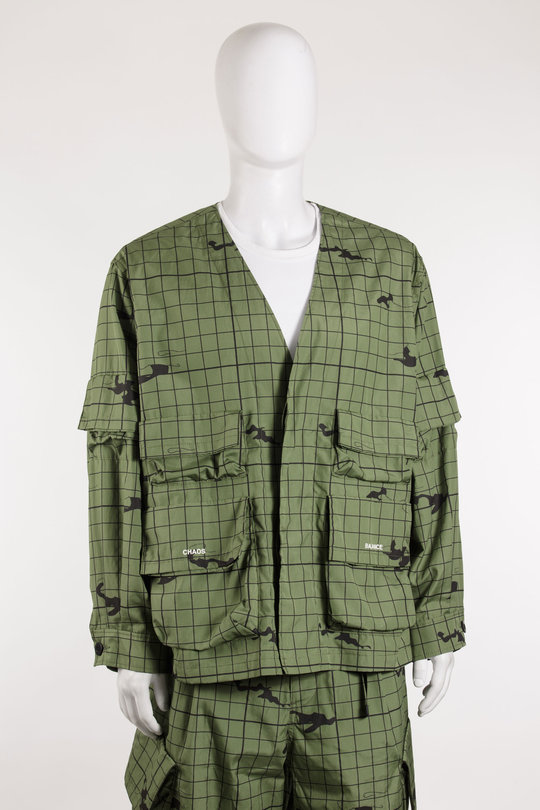 Jacke UP1F4207-1 green/black, Undercover