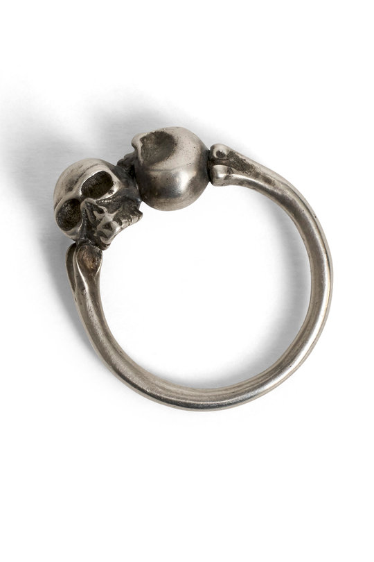 Ring m1928-ring-two-skulls, Werkstatt Muenchen