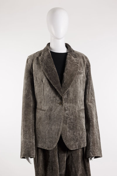 Blazer W5 W UW6062 Karon JKT Foster dark grey, Uma Wang
