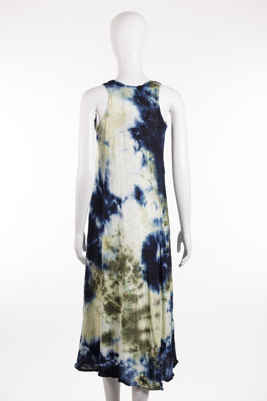 Kleid Ve Long Trapeze F mineral blue, GILDA MIDANI