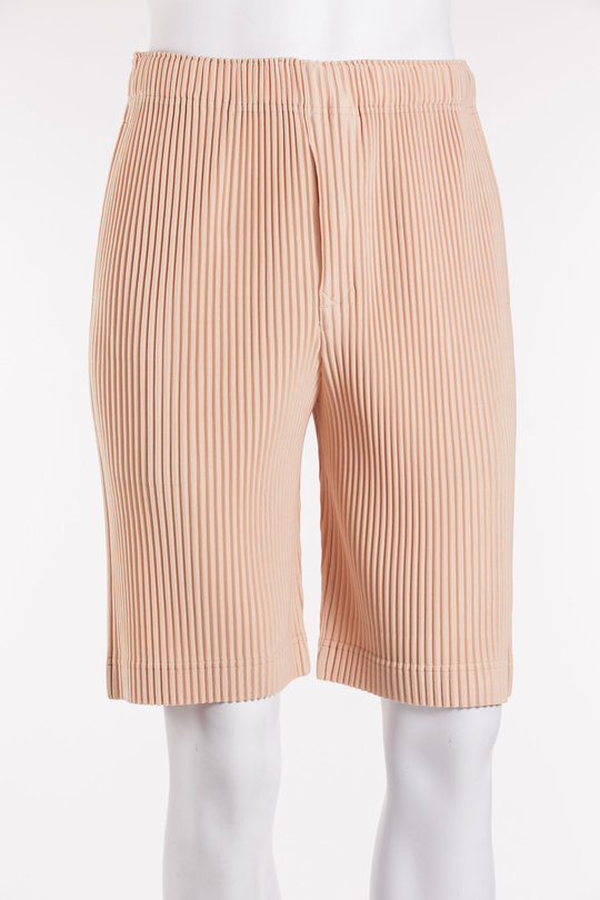 Shorts HP56-JF184 beige, Homme Plissé Issey Miyake