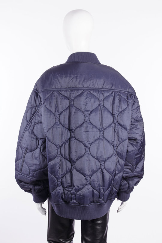Jacke Isla Guilted Jacket blue, Agolde