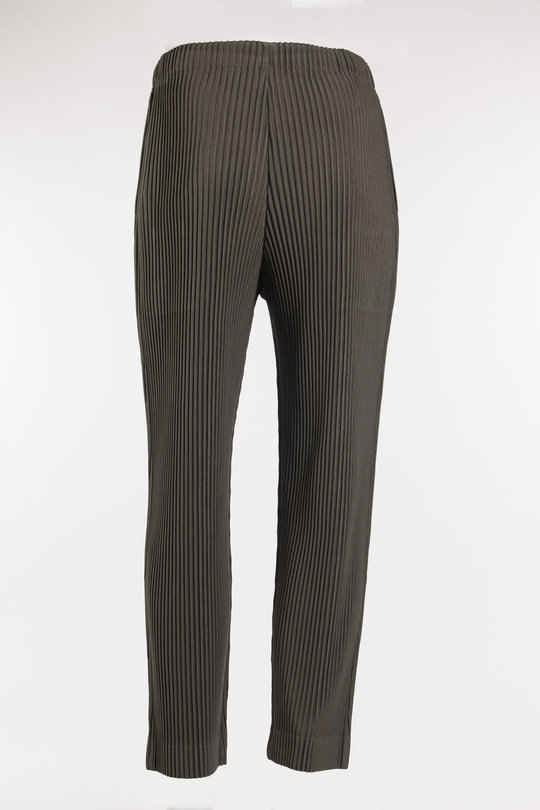 Hose HP58-JF114 olive, Homme Plissé Issey Miyake