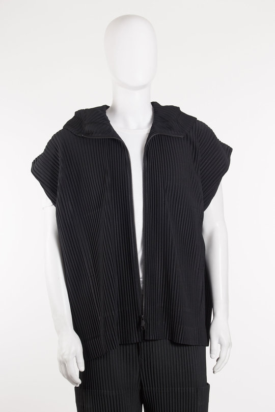 Weste HP58-JL083 black, Homme Plissé Issey Miyake
