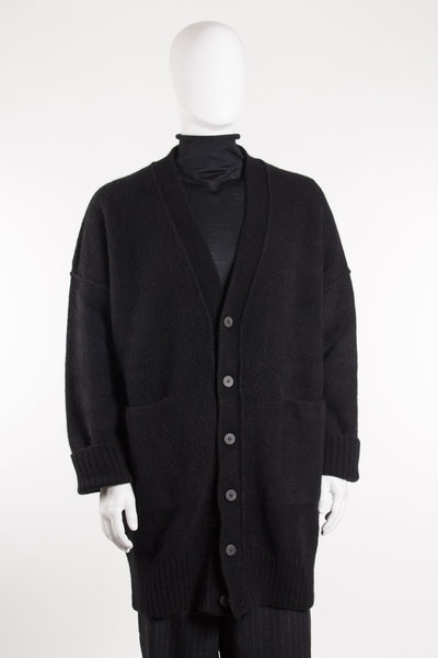 Mantel UK06F25 black, Isabel Benenato