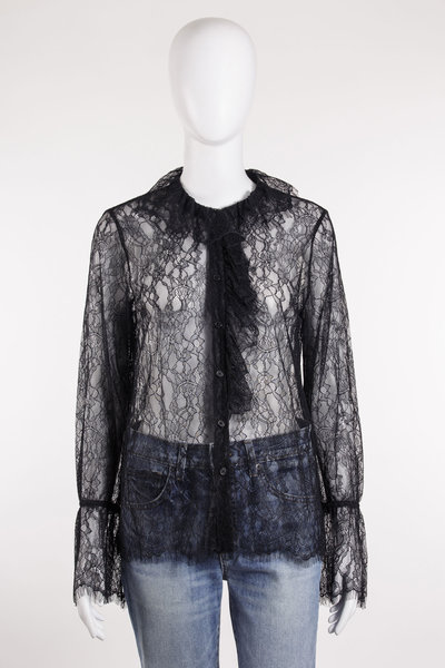 Bluse 12988 W1659 Cecily Top black, Nili Lotan