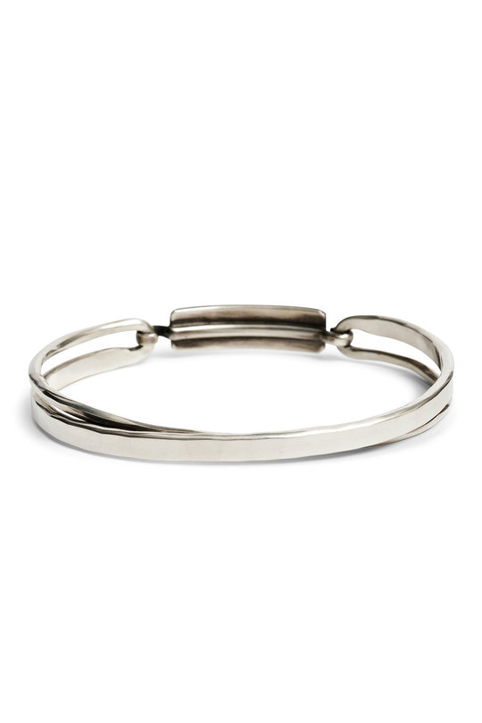 Armband M2217  bracelet flat crossed, Werkstatt Muenchen