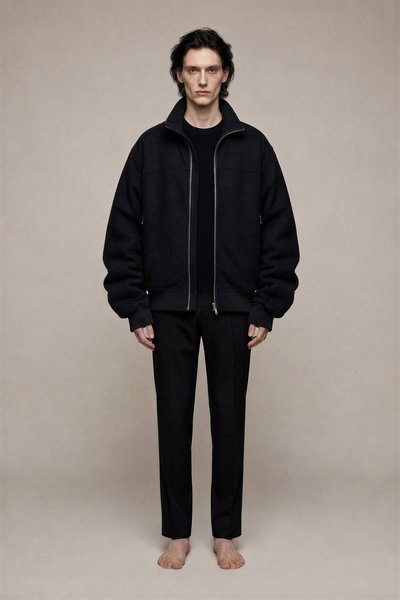 Jacke RU02F4278 Zipfront Jogger black, Rick Owens