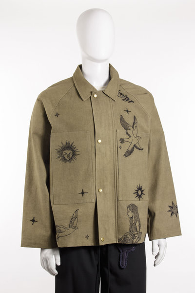 Jacke Ouja Jacket khaki, Baziszt