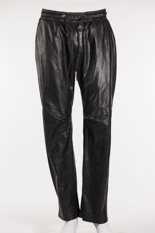 Lederhose GU26S24010STPY black, Giorgio Brato