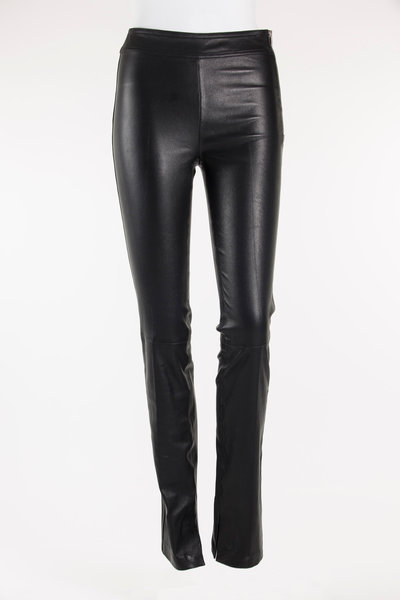 Leather  Slim Pant L01WH202 black, Helmut Lang