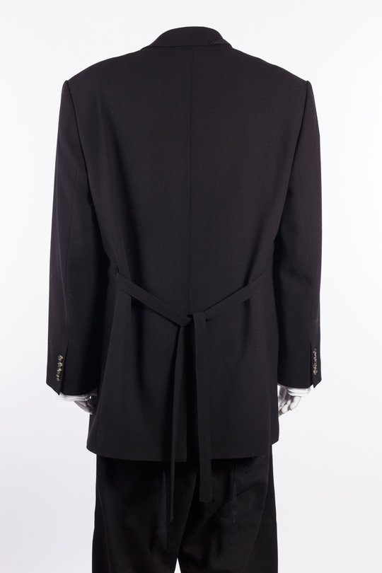 Sakko Soft Shoulder Large DB Jacket black, Marina Yee