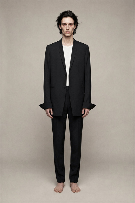 Sakko RU01F2721 ZL Concordian JKT black, Rick Owens