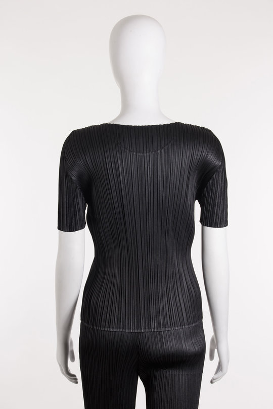 Top PP56-JK103 black, Pleats Please  Issey Miyake