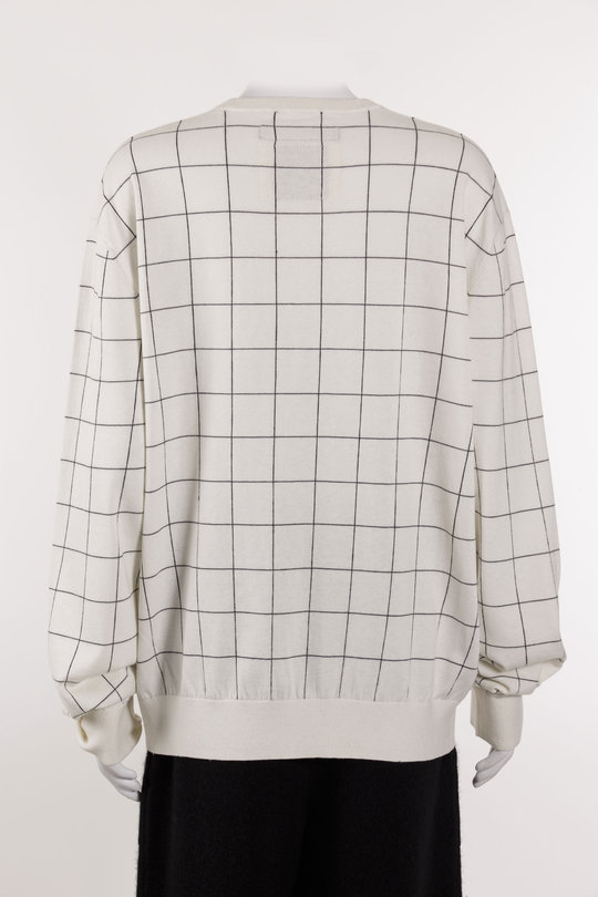 Pullover S25203-CA checkered BF r-neck Sweater multi, Frenckenberger