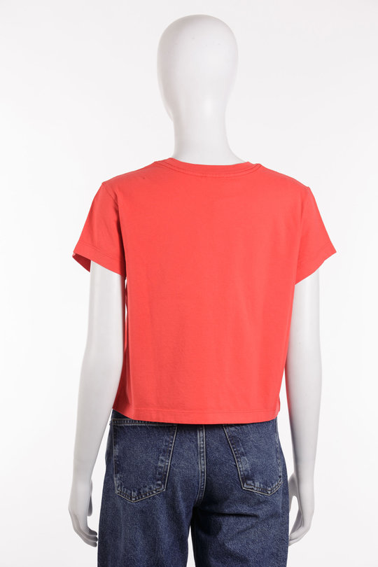 T-Shirt Adine Shrunken Tee A7180-I red, Agolde