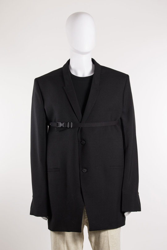 Sakko RU02E1721 WGP Concordian JKT black, Rick Owens