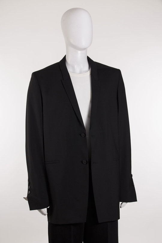 Sakko RU01F2721 ZL Concordian JKT black, Rick Owens