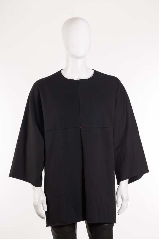 Shirt T411D-JCKM black, M.A+ by Maurizio Amadei