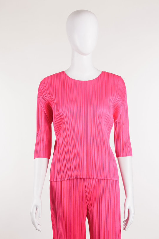 Shirt PP56-JK131 pink, Pleats Please  Issey Miyake