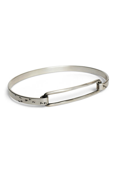 Armband M2216 bracelet band bird flight, Werkstatt Muenchen