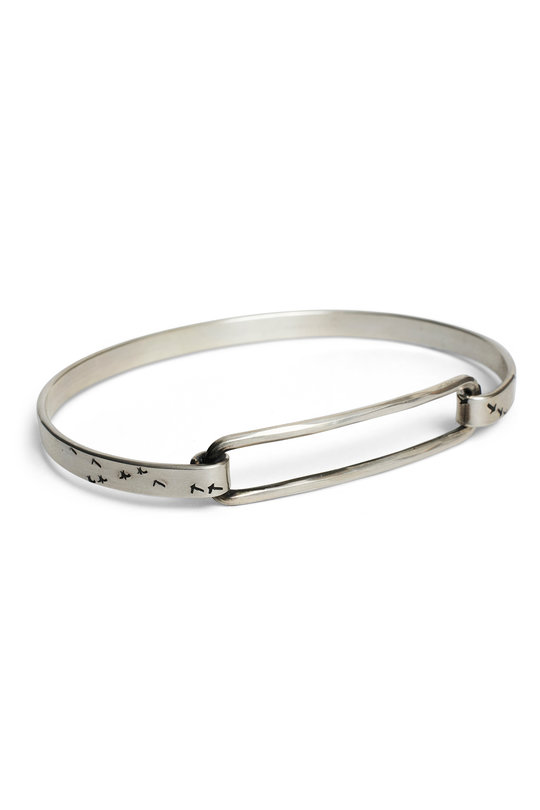 Armband M2216 bracelet band bird flight, Werkstatt Muenchen