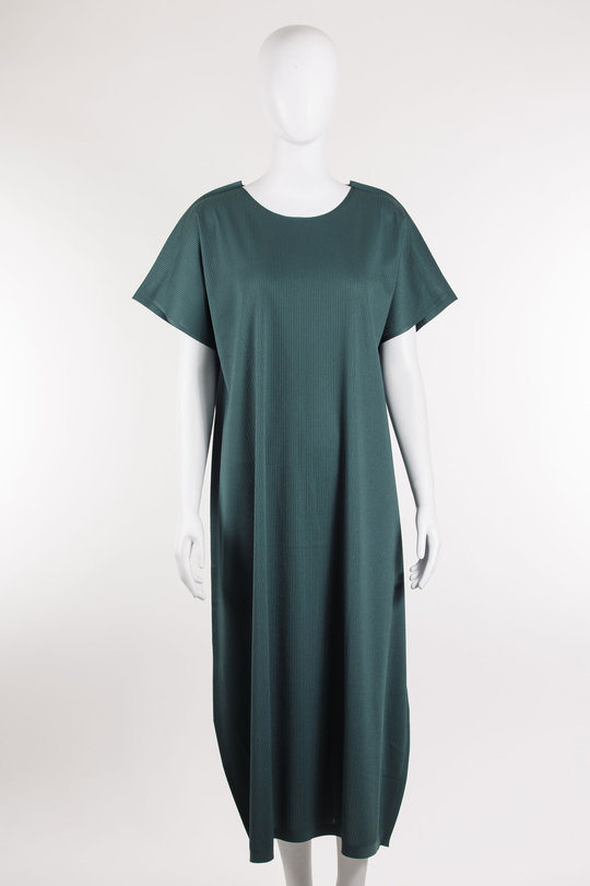 Kleid PP56-KH644 green, Pleats Please  Issey Miyake