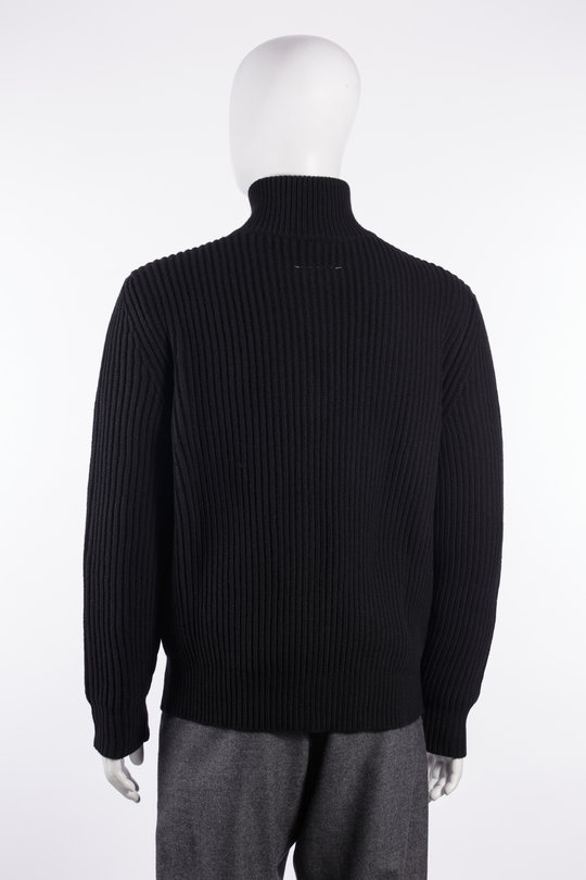 Strickjacke SHOAM0095 black, MM6