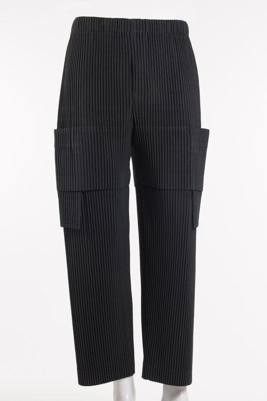 Hose HP58-JF236 black, Homme Plissé Issey Miyake