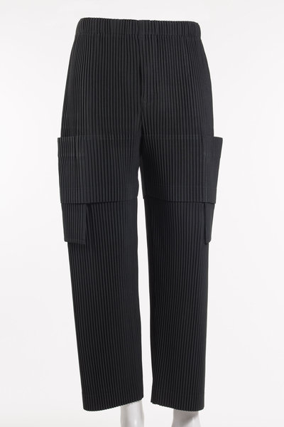 Hose HP58-JF236 black, Homme Plissé Issey Miyake