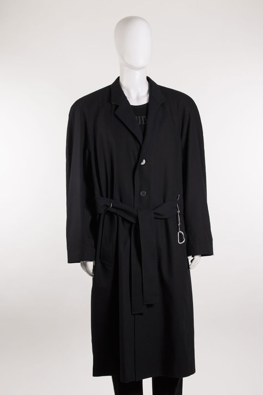 Mantel V88005809 Raglan Trench Chic Release black, MAGLIANO