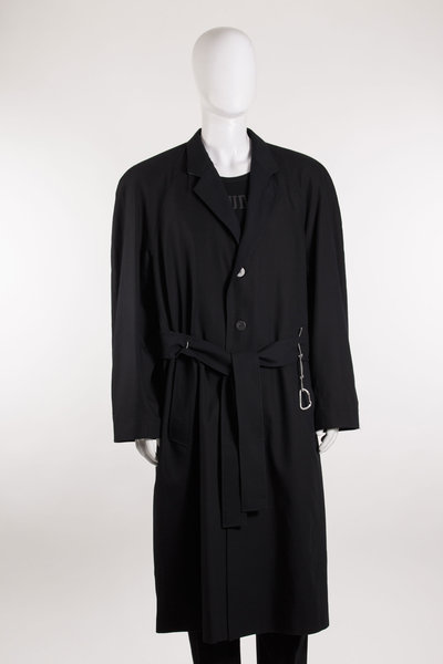 Mantel V88005809 Raglan Trench Chic Release black, MAGLIANO