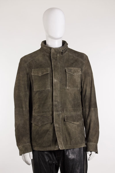 Lederjacke GU262S28097CMAK green, Giorgio Brato