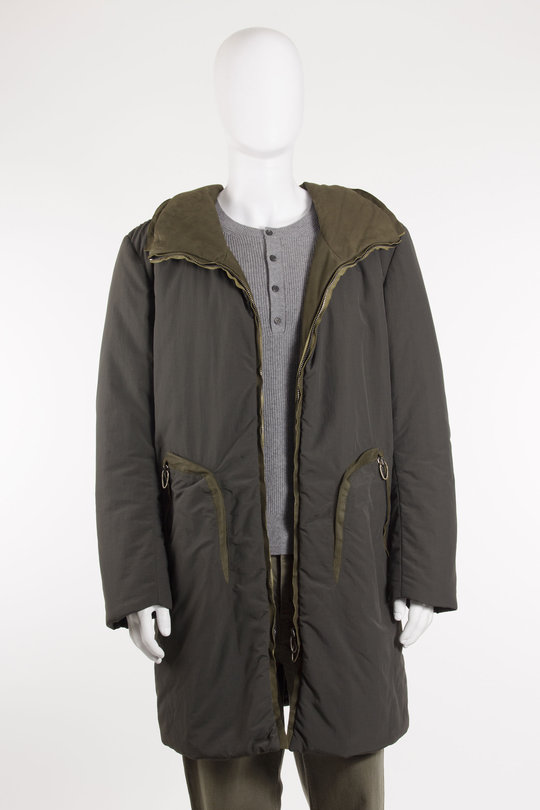 Mantel Plutone Long TGRP olive, Daniele Basta