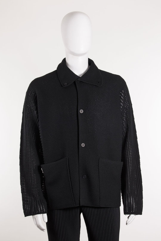 Jacke HP56-KC210 black, Homme Plissé Issey Miyake