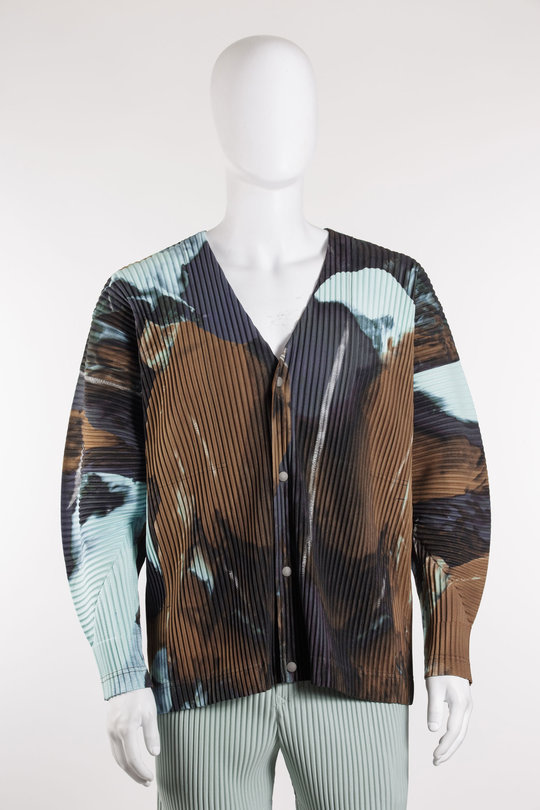 Jacke Cardigan HP58-JL205 multi, Homme Plissé Issey Miyake