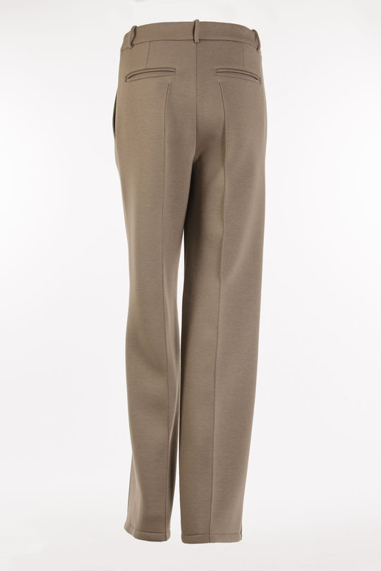 Hose Bonded Jersey Daddy´s Pants 19-1051049 taupe, Uli Schneider