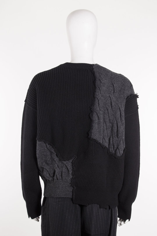 Pullover UK34F25 black/grey, Isabel Benenato