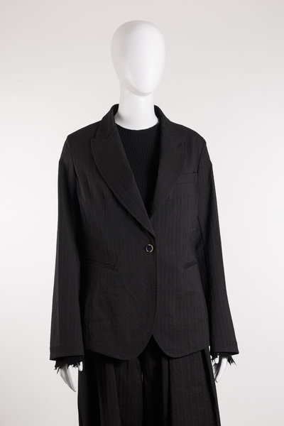 Blazer W5 W UW6063 Karon JKT Torcello D1 black, Uma Wang