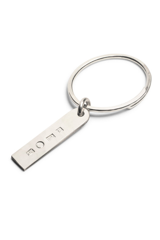 Schlüsselanhänger M5281 keyring name plate, Werkstatt Muenchen