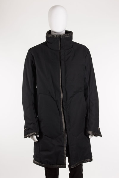 Mantel Highcoat Armure H26 black, 69 BY ISAAC SELLAM