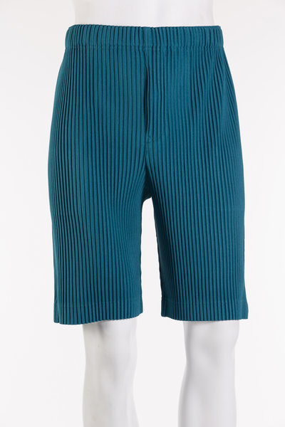 Shorts HP46-JF124 greenblue, Homme Plissé Issey Miyake